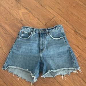 Abercrombie & Fitch Blue Jean Shorts